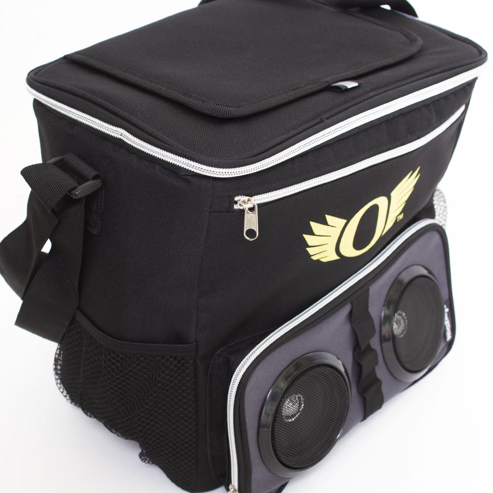 O Wings, MCM Group, Black, Backpack, Home & Auto, 18.5"x13.375"x7.875", 30 Can, Cooler, 706230